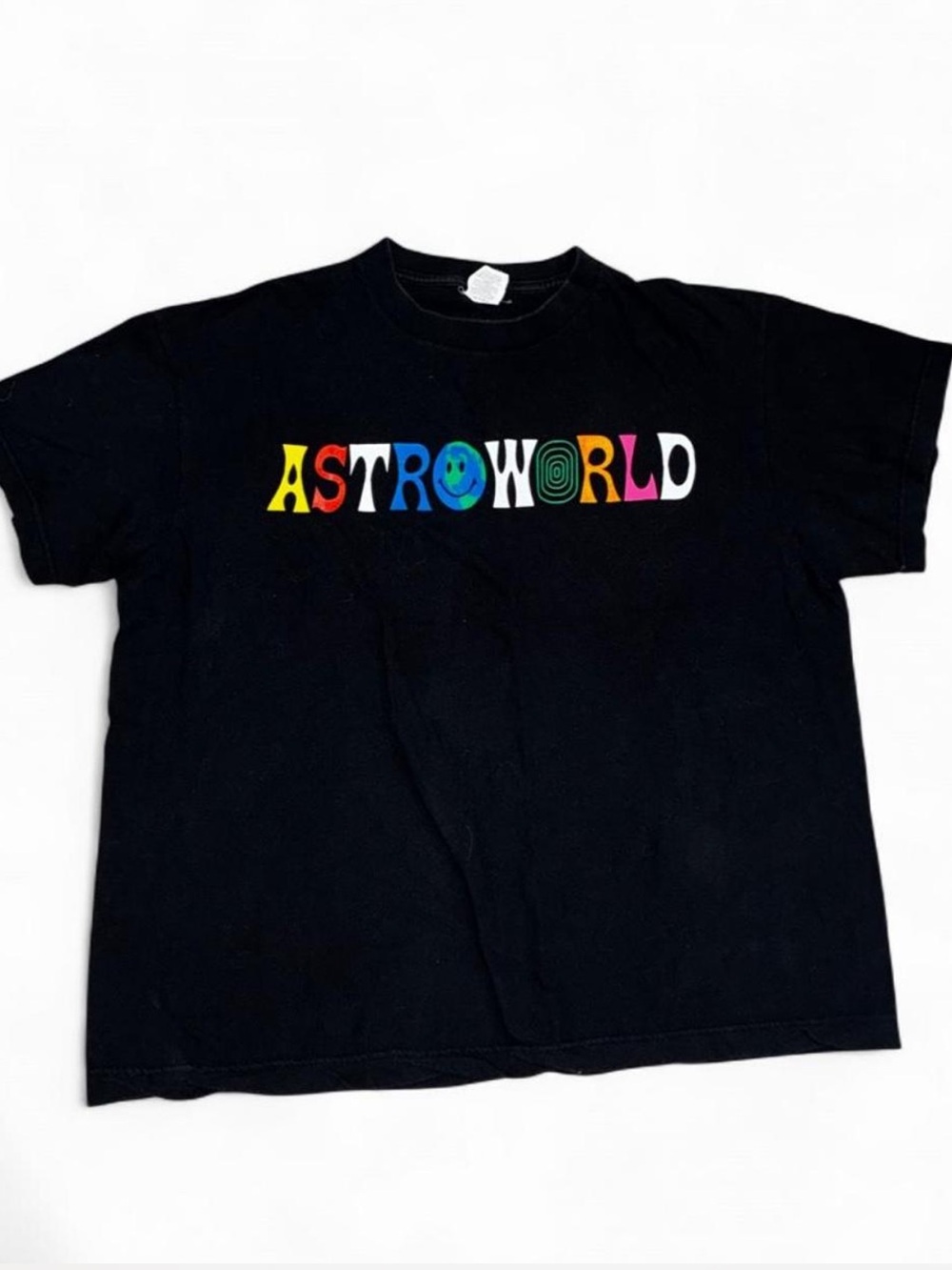 Black Astroworld Graphic Short Sleeve Tee